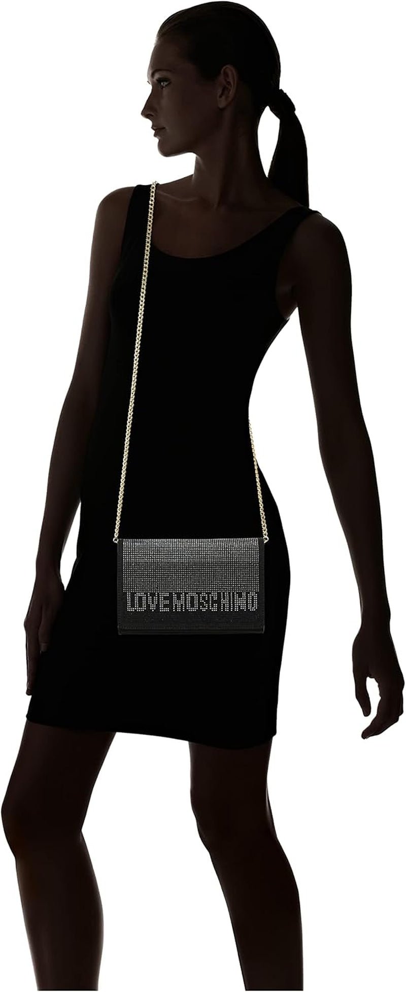Love Moschino Jc4139pp1gly100a schoudertas, veelkleurig Tassen Dames Naty Shop