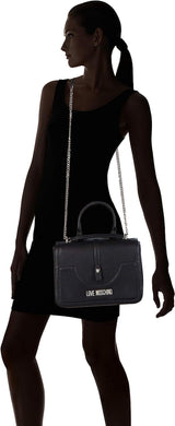 Love Moschino Jc4210pp0a schoudertas, zwart (Black Pebble) Damestassen Naty Shop