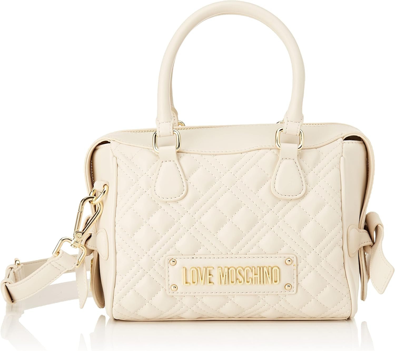 Love Moschino Jc4246pp0gla0 handtas Dames Tassen Naty Shop Ecru