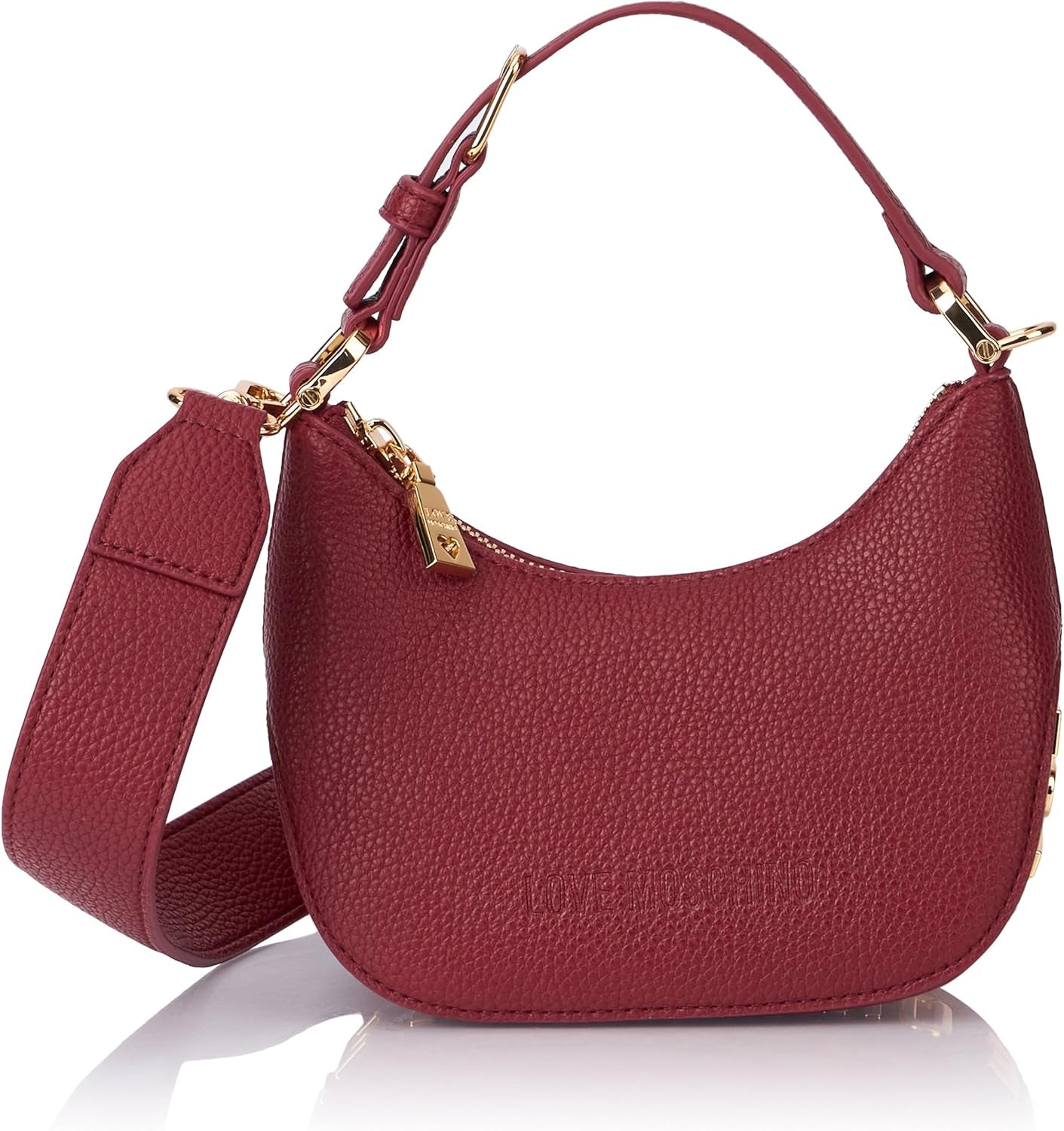 Love Moschino Damestas Bordeaux One Size Damestassen Naty Shop Standaardtitel