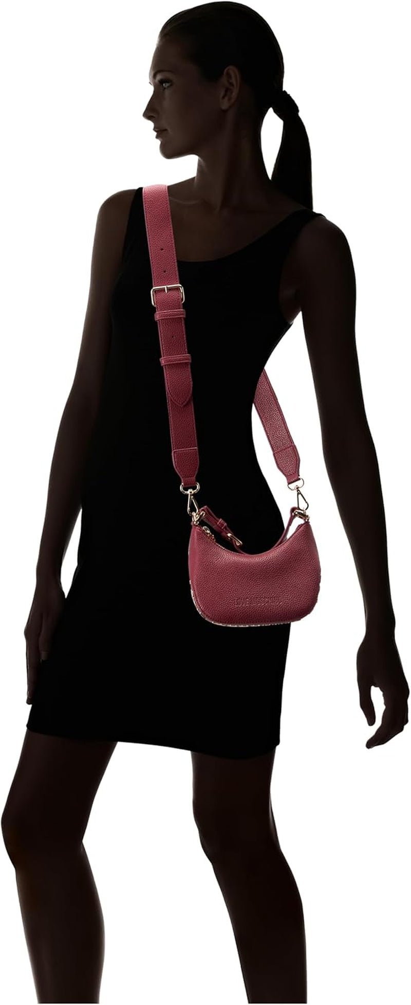 Love Moschino Damestas Bordeaux One Size Damestassen Naty Shop