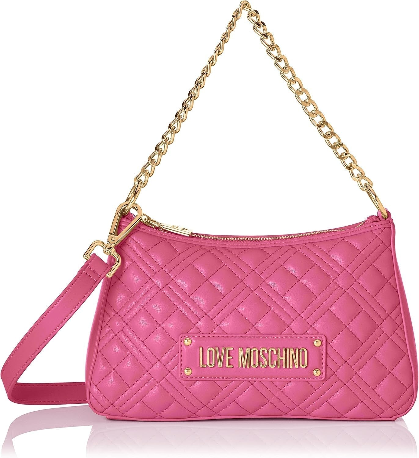 Love Moschino Dames Jc4135pp1gla0 Schoudertas, 16X26X9 Tassen Dames Naty Shop Roze