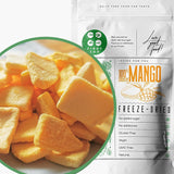 Gevriesdroogde mango | Zonder toegevoegde suiker Gevriesdroogde Mango | Gevriesdroogde mango Mangofruit Gedroogde mango | Gedroogde mango Gedroogd fruit zonder toevoegingen | ZingyZoo Gedroogde Mango (100g) Naty Shop Gedehydrateerde Producten Stukken 100G