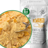 Gevriesdroogde mango | Zonder toegevoegde suiker Gevriesdroogde Mango | Gevriesdroogde mango Mangofruit Gedroogde mango | Gedroogde mango Gedroogd fruit zonder toevoegingen | ZingyZoo Gedroogde Mango (100g) Gedehydrateerde Producten Naty Shop Geplette Stukjes 300G