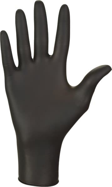 Nitrilex zwarte poedervrije nitrilhandschoenen 100st, maat S Nati Shop