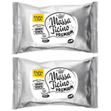 Massa Ticino Fondant Wit 2x 1kg - Premium suikerpasta voor decoratieve taarten, rolfondant - perfect voor taarten, modellering en decoraties - witte fondant voor professionele en amateurbakkers Suikerpasta Naty Shop Standaardtitel