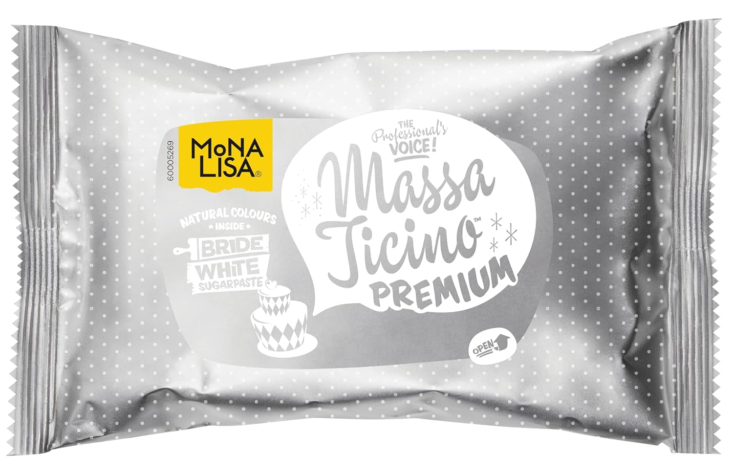 MASSA TICINO"¢ Suikerpasta Bruid Wit 1kg Suikerpasta Naty Shop Standaardtitel