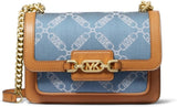 Michael Kors Naty Shop Denim schoudertas Damestassen