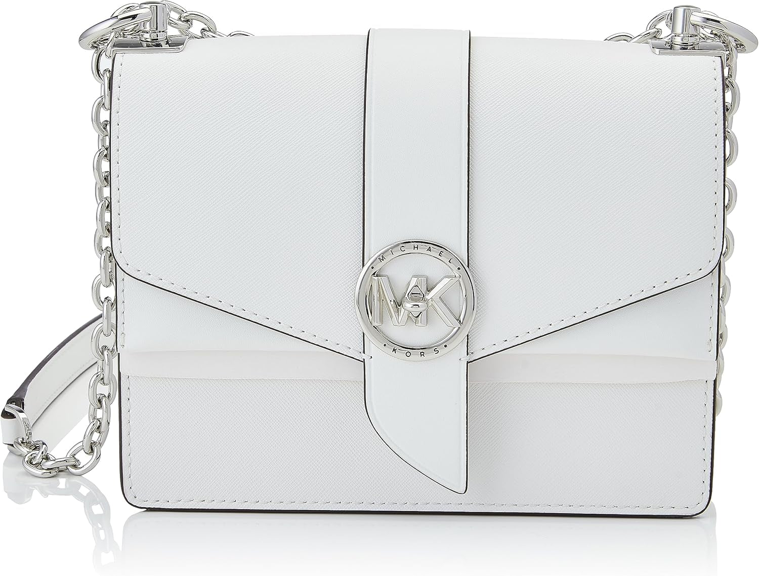 Michael Kors Greenwich Sm Conv Xbody Bag Damestassen Naty Shop Optisch wit