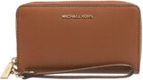 Michael Kors - Cognac mobiele telefoonhoes - Damesportemonnee Dames Naty Shop Standaardtitel