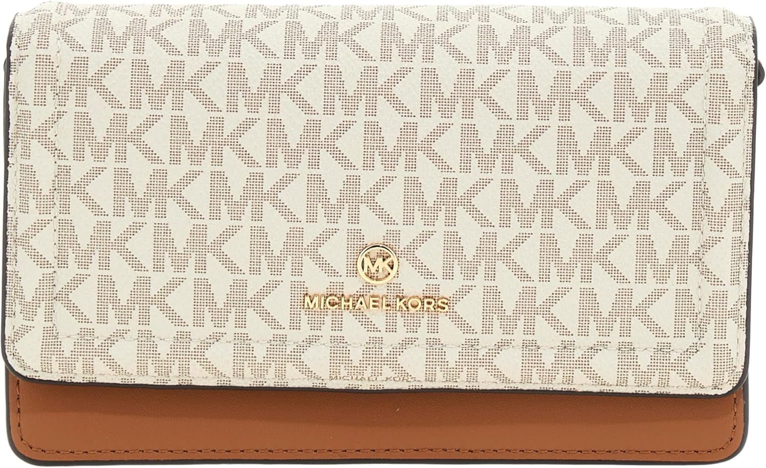Michael Kors Jet Set Kleine Telefoon Charm Crossbody Tassen Dames Naty Shop Vanille/Acrn One Size Fits All