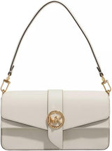 Michael Kors Dames Schoudertas Dames Tassen Naty Shop Lt Crème