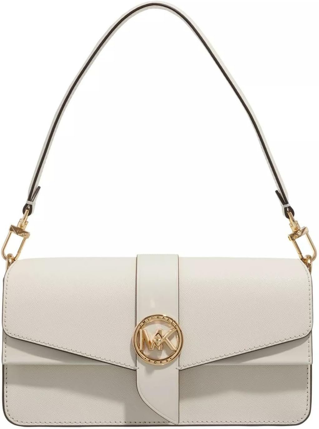 Michael Kors Dames Schoudertas Dames Tassen Naty Shop Lt Crème
