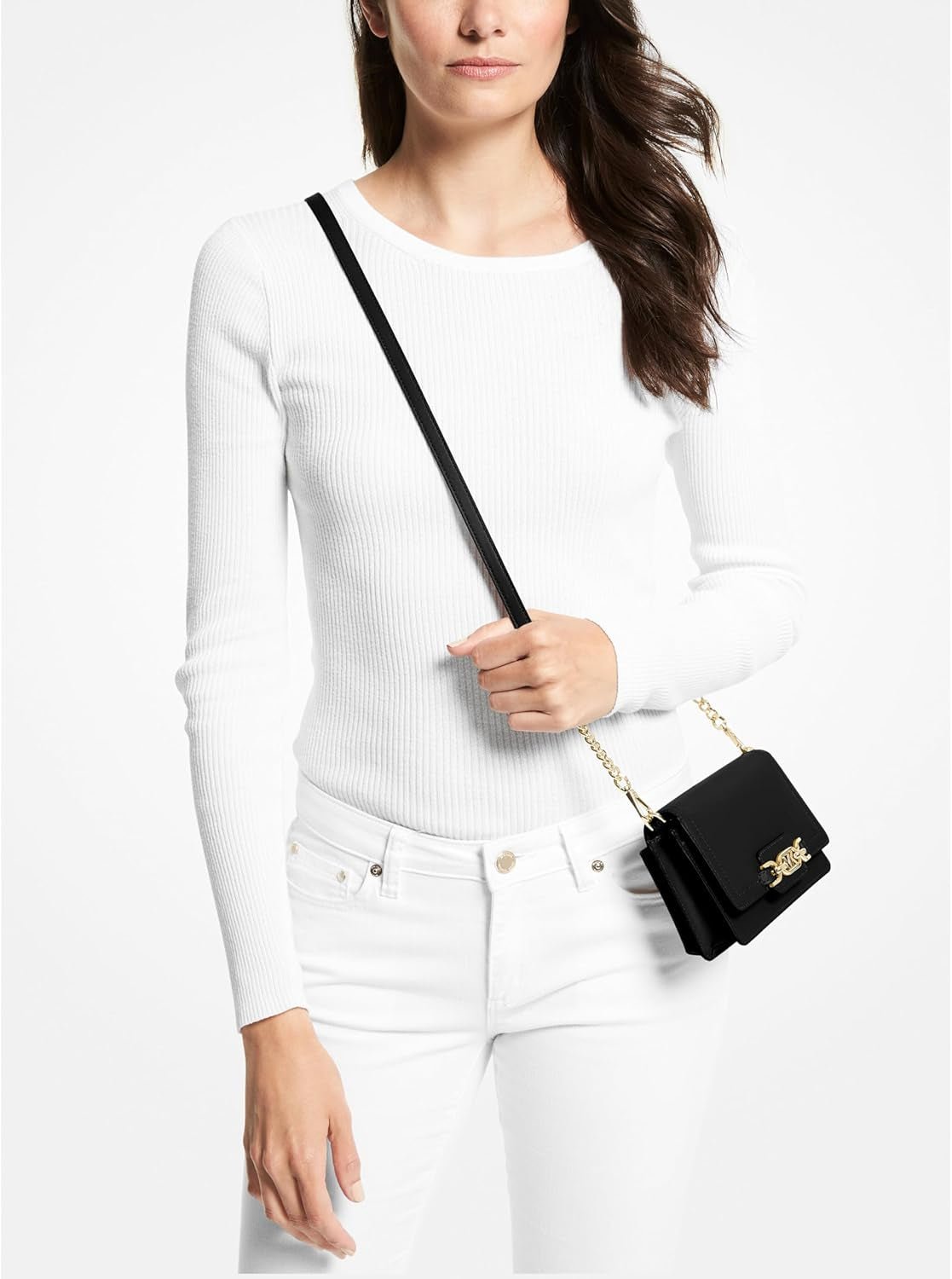 Michael Kors Dames Heather Phn CHN Xbody Bag Damestassen Naty Shop