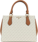 Michael Kors Dames Md Satchel Bag Damestassen Naty Shop Vanille/Acrn