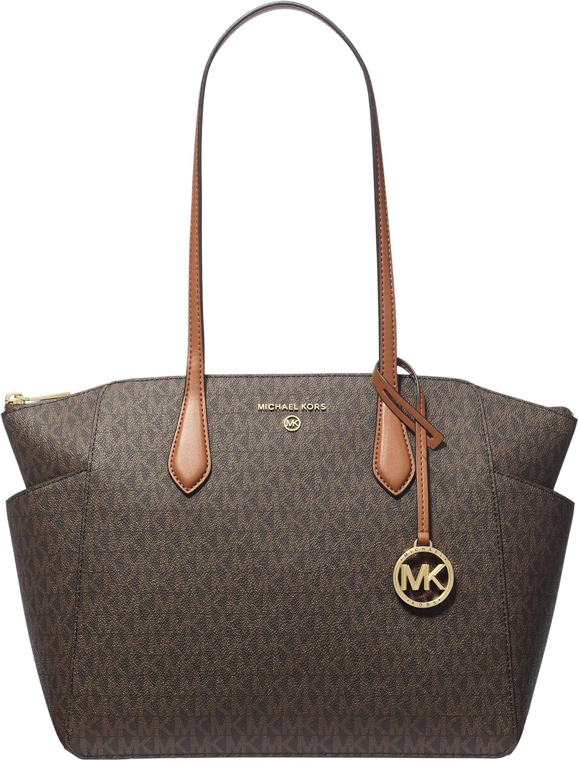 Michael Kors Marilyn Md Tz Tote Bag Damestassen Naty Shop Brn/Acorn