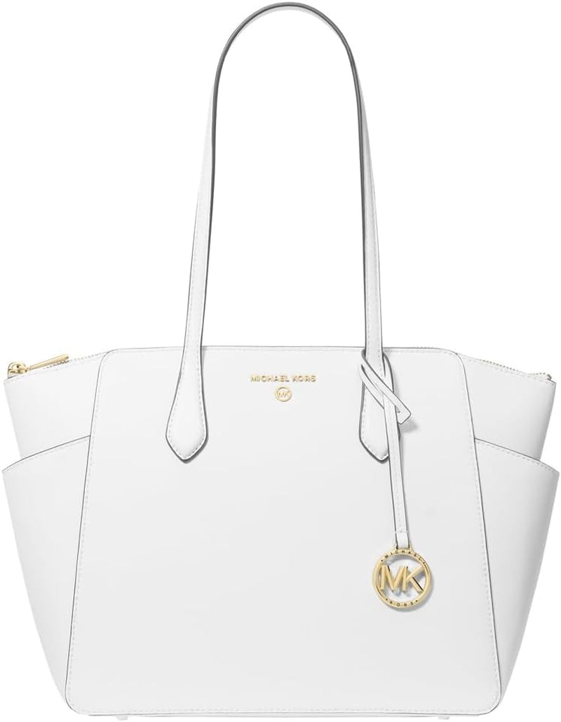 Michael Kors Marilyn Md Tz Tote Bag Damestassen Naty Shop Optisch wit