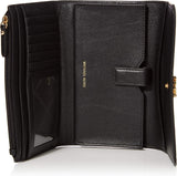 Michael Kors Money Pieces creditcardhouder voor dames, Marrón (bagage), 2,5x9,5x11,4 cm (L x H) damesportemonnee Naty Shop