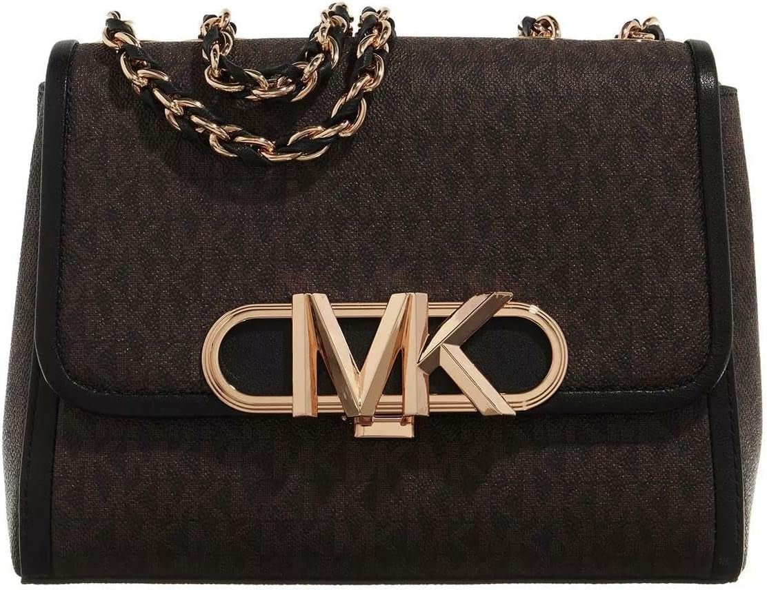 Michael Kors Parker Schoudertas Dames Tassen Naty Shop Bruin/Zw