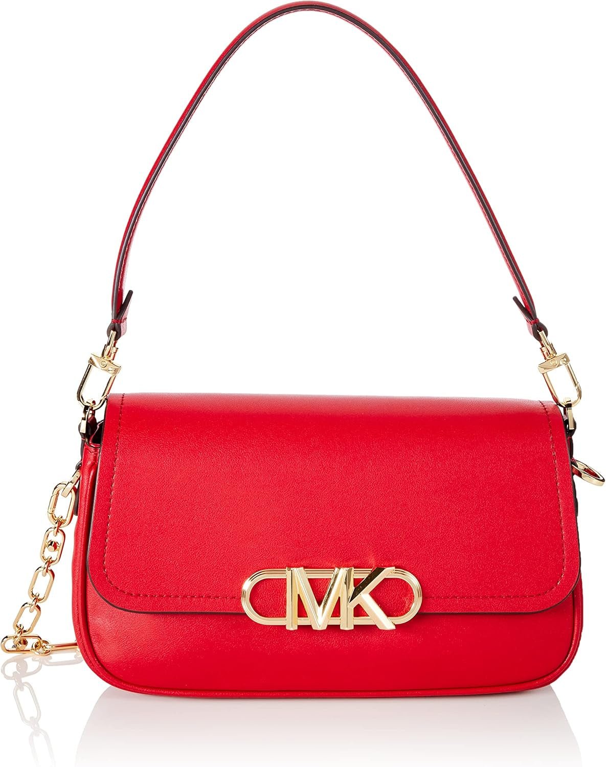 Michael Kors Parker Md Conv Pouchette Schoudertas Damestassen Naty Shop Crimson