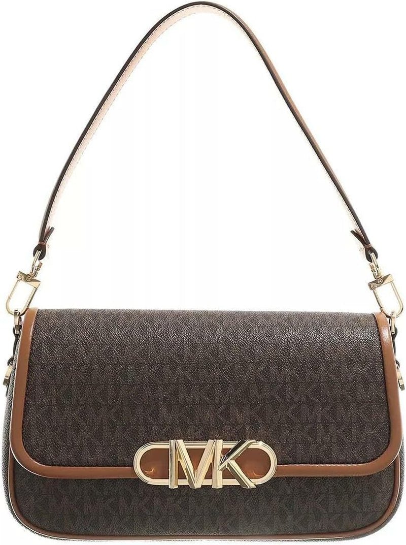 Michael Kors Parker Md Conv Pouchette Schoudertas Damestassen Naty Shop Brn/Acorn
