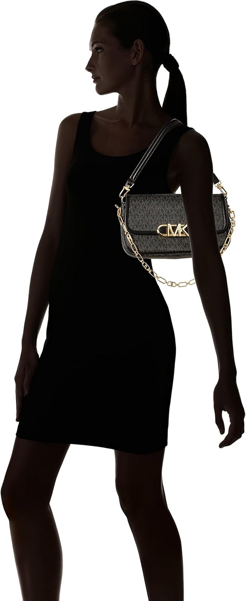 Michael Kors Parker Md Conv Pouchette Schoudertas Damestassen Naty Shop