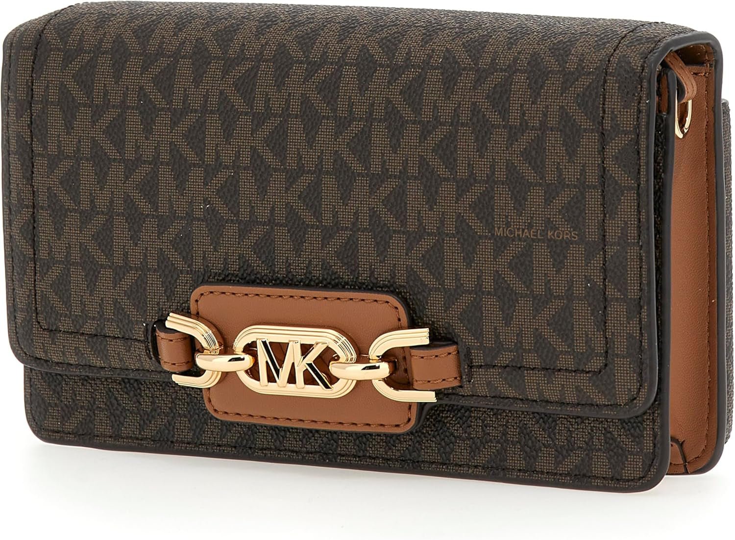 MICHAEL KORS Dames Heather PHN CHN XBODY Tas, Donkerbruin Damestassen Naty Shop