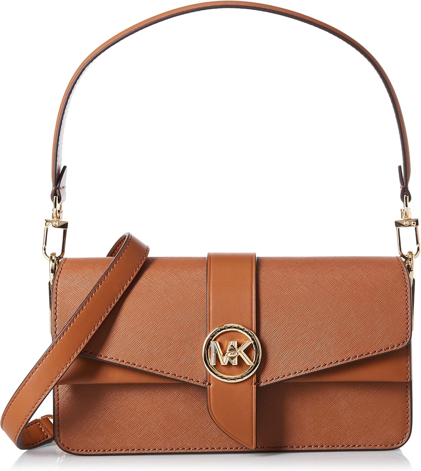 Michael Kors Dames Greenwich Medium Saffiano leren tas, Bagagetassen Dames Naty Shop Standaard titel