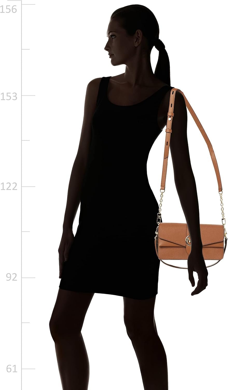 Michael Kors Dames Greenwich Medium Saffiano leren tas, Bagagetassen Dames Naty Shop