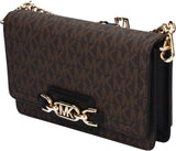 Michael Kors Women Sm Phn CHN Xbody Bag, bruin/zwart damestassen Naty Shop