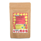 Mono gevriesdroogde chips - 300g aardbeichips van 100% natuurlijke aardbeien - gedroogd tropisch fruit - gedroogd aardbeifruit - snack voor muesli en desserts - aardbeienchips Gedroogde producten Naty Shop