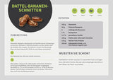 Mundo Feliz Gedroogde dadels met zaden uit biologische landbouw, 2 x 500 g Gedroogde producten Naty Shop