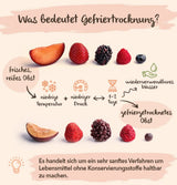 Gevriesdroogde bramen BRIX | Natuurlijke bramen, gedroogd 105 g | Great Taste Award voor gedroogde bessen | Niet-GMO, glutenvrij, veganistisch, achtergehouden vitamines Naty Shop gedehydrateerde producten