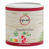 myfruits gevriesdroogde bittere kersen, 80g, zonder toevoegingen, gemaakt van 100% kersen, gevriesdroogd en gedroogd fruit Gedroogde producten Naty Shop Standaard titel