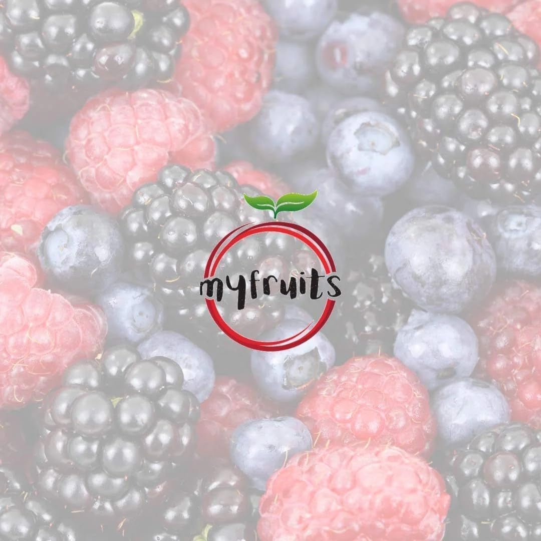 myfruits gevriesdroogde bittere kersen, 80g, zonder toevoegingen, van 100% kersen, gevriesdroogd en gedroogd fruit Gedroogde producten Naty Shop