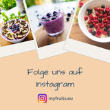 myfruits zwarte bessen, gevriesdroogd fruit, 100g, zonder toevoegingen, 100% zwarte bessen, gevriesdroogd en gedroogd fruit voor muesli of pap... Gedroogde producten Naty Shop