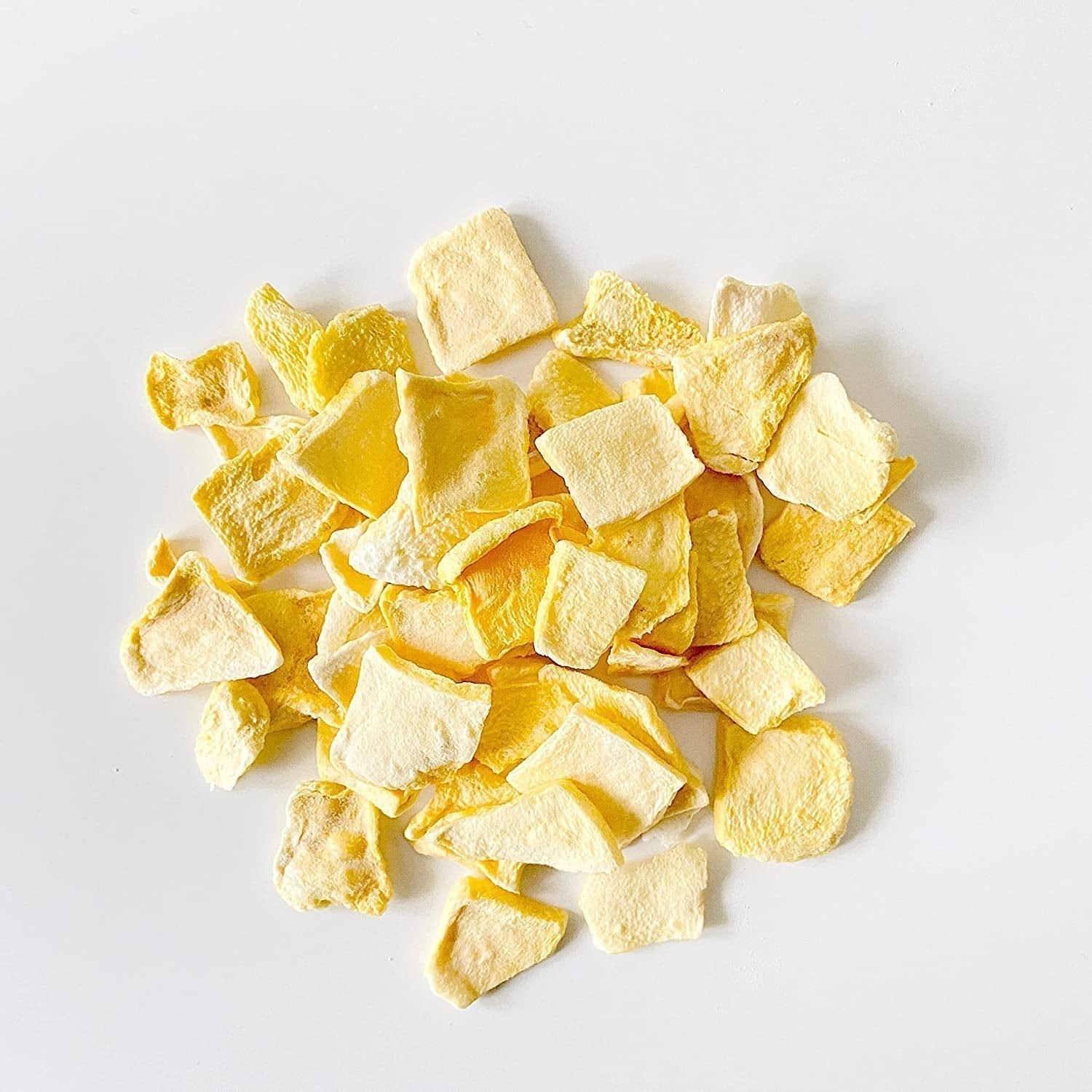 myfruits biologische mango, gevriesdroogd fruit, 300g, fruitchips, geen toevoegingen, 100% mango, gevriesdroogd en gedroogd fruit voor muesli of snacks... Gedroogde producten Naty Shop