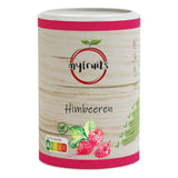 myfruits frambozen, gevriesdroogd, 300g, geen toevoegingen, 100% gedroogde frambozen, gevriesdroogd fruit voor muesli of als tussendoortje... Gedehydrateerde producten Naty Shop 70 G (1 pakje)