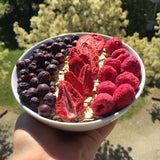 myfruits framboos, gevriesdroogd, 300g, zonder toevoegingen, 100% gedroogde framboos, gevriesdroogd fruit voor muesli of als tussendoortje... Gedroogde producten Naty Shop