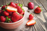 Mynatura gevriesdroogde aardbeischijfjes I groenten I naturel I gedroogd fruit I fruit I - licht gedroogd (1 x 350g) Gedroogde producten Naty Shop