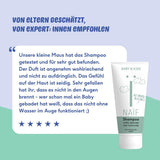 Naïf - Verzorgende shampoo - voor baby's en kinderen - Babyshampoo met natuurlijke ingrediënten - 100% vegan - 0% SLES - Zonder microplastics, siliconen en parabenen - 200 ml Kinderen - Bad- en Huidverzorging Naty Shop