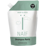 Naïf - Verzorgende shampoo - voor baby's en kinderen - Babyshampoo met natuurlijke ingrediënten - 100% vegan - 0% SLES - Vrij van microplastics, siliconen en parabenen - 200 ml Kinderen - Bad- en huidverzorging Naty Shop Recharge