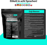 Nature Diet - Gojibessen 1000 g | Gedroogde bessen | Gezond tussendoortje Naty Shop gedroogde producten