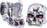 Nemesis Now, T Box, 18 cm, zilver, hars, one size Beeldjes en sculpturen Naty Shop