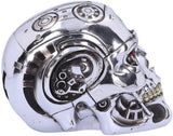 Nemesis Now, T Box, 18 cm, zilver, hars, one size Beeldjes en sculpturen Naty Shop