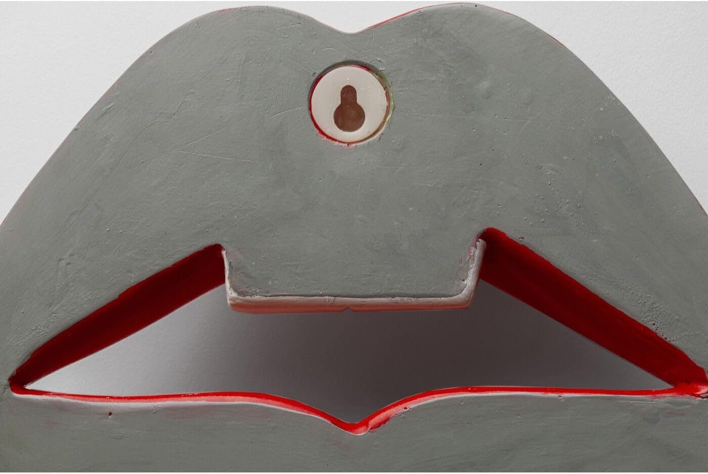 Lippen wandobject, rood, modern, decoratief object, lippenmotief, kamerdecoratie, plankdecoratie, accessoire, woonkamer, hal, kantoor, slaapkamer, 30 x 23 x 8 cm (H/B/D) Beeldjes en sculpturen Naty Shop