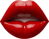 Lips Wall Art, Rood, Modern, Decoratief object, Lips Motief, Kamerdecoratie, Plankdecoratie, Accessoire, Woonkamer, Hal, Kantoor, Slaapkamer, 30 x 23 x 8 cm (H/B/D) Naty Shop Beelden & Sculpturen Standaardtitel