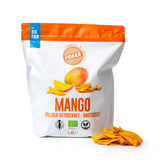 PAKKA biologische fairtrade mango's 1kg, biologische en eerlijk gedroogde mangostukjes, ongezoet, ongezwaveld, rechtstreeks geproduceerd en afgevuld door de producent in Colombia, vegan 1kg (1 pak) Naty Shop gedehydrateerde producten 1kg (1 pak)