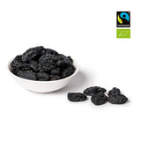 PAKKA - Biologische Fairtrade Black Beauty Rozijnen 600gr, biologisch, pitloos, zwarte druiven, zongedroogd, olievrij, zo plakkerig, ongezwaveld, rechtstreeks van kleine boeren in Samarkand in Oezbekistan Gedroogde producten Naty Shop