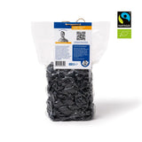PAKKA - Biologische Fairtrade Black Beauty Rozijnen 600gr, biologisch, pitloos, zwarte druiven, zongedroogd, olievrij, zo plakkerig, ongezwaveld, rechtstreeks van kleine boeren in Samarkand in Oezbekistan Gedroogde producten Naty Shop